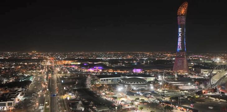 卡塔爾地標(biāo)廣告