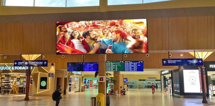 吉隆坡機(jī)場廣告